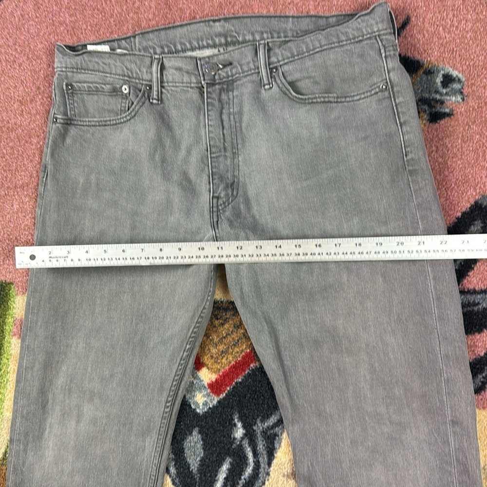GREY LEVI'S JEANS DENIM PANTS 504 - Picture 8 of 14